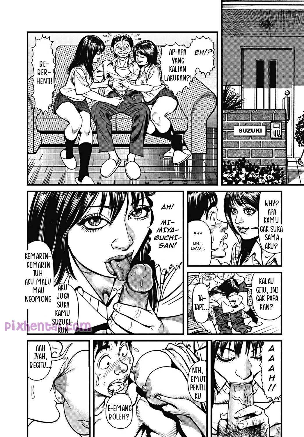 Komik hentai xxx manga sex bokep Busty Fat Bottom Lady Teacher Story 4